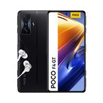 Xiaomi POCO F4 GT 5G - 12+256GB, AMOLED E4 120Hz 6.67 Inch Display, Snapdragon 8 Gen 1, Triple Camera 64MP, 4700mAh HyperCharge 120W, Stealth Black (IT+2 Years Warranty) Alexa Hands Free