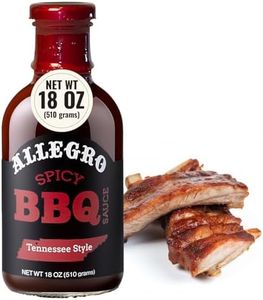 ALLEGRO - The Marinate Everything Marinades | Barbecue Sauce for Chicken, Pork, Ribs & Burgers | BBQ Sauce for Grilling, Dipping & Cooking | Kosher & Gluten Free | 18 Oz (Pack of 1) - Spicy