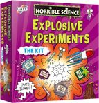 Galt Explosive Experiments - Horrible Science Kit for Kids and Childrens Craft Set, 8 Fun STEM Experiments, Lab Book, Guide, Rocket, Lava Lamp, Volcano, Slime Making and More - Ages 8 Years +