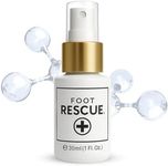 Foot Rescue 30ml Numbing Spray - Relieve Fatigue from High Heels, Travel & Sports - Aloe, Eucalyptus, Menthol, Witch Hazel Infusion for Instant Soothing Comfort - Compact Bottle Sprayer