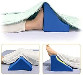 Mistuki Blanket Lifter for Feet Bed Sheet Raiser Foot Block Pillow Cradle Tent Sleep Support Supplies Holder Foam Wedge for Toes Pain Leg Knee Ankle Post Surgery Recovery Hospital Assistance Device