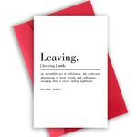 Naughty Coworker Leaving Gifts for Her Him, Funny Going Away Card for Coworker, Coworker Leaving Card for Women…