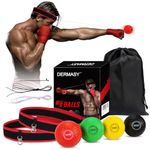 Upgraded Boxing Training Ball with Headband Perfect for Reaction, Punching Speed, Fight Skill, Fitness, Boxing Equipment for Man Women and Kids