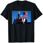 Donald Trump Photo After The Shooting At His Rally T-Shirt