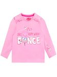 Peppa Pig Girls Long Sleeve Top Pink 3-4 Years