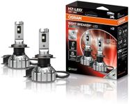 Osram Night Breaker LED Smart H7; up to 330% more brightness; 6000 K, 12 V, LED high and low beam with road approval, white