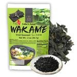 Korean Premium Baby Wakame Dried Seaweeds Flake 2 OZ - 100% Natural from Ocean Cooking for Miso Soup, Salad, Sea Vegetable, Healthy, Gluten Free, Product of Korea Pack of 1 (Wakame)