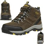 Skechers Men's Relment - Pelmo High Rise Hiking Boots, Brown Khaki Khk, 10 UK