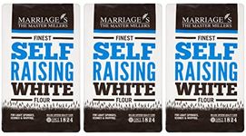 Marriages Finest Self Raising White Flour 1.5kg (Pack of 3)