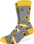 Good Luck Sock Men's School Bus Socks, Adult