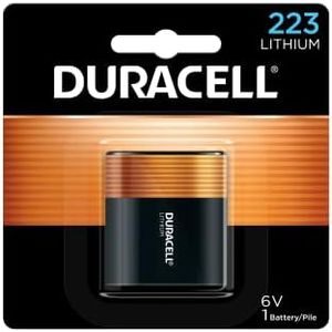 Duracell – 223 6V Ultra Lithium Photo Size Battery – long lasting battery – 1 count