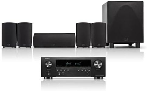 Definitive Technology ProCinema 6D 5.1 Channel Home Theater System with Denon AVR-S570BT AV Receiver Bundle