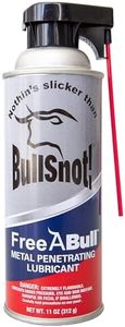 BullSnot FreeABull Metal Penetrating Lubricant (1 can) – Rust & Corrosion Remove – Frees Rusted Parts, Stops Squeaks, Cleans & Protects – Silicone-Free, Professional Strength – Made in USA