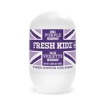 Fresh Kidz Roll On Deodorant for Kids and Teens - Baking Soda and Aluminum-free 24 Hour Protection for Sensitive Skin - Girls "Purple" 1.86 fl.oz.