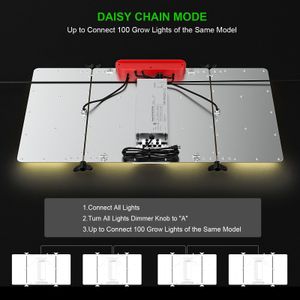 AGLEX K4000 LED Grow Light – Full Spectrum, Dimmable, Daisy Chain, 5x6 FT