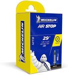 Michelin Long Valve Air Stop Butyl Inner PV Tube - Black,29'' x 1.9 -2.5 / 40 mm
