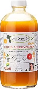 Juka's Organic Co. Liquid Multivitamin Two Bottles (32oz)