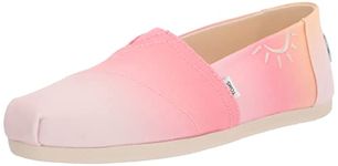 TOMS Women Espadrille Mallow Sneaker, Pink, 7.5 UK