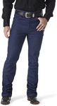 Wrangler Men's Cowboy Cut Slim Fit Traditional Boot Cut Jean, Navy, 34W x 32L