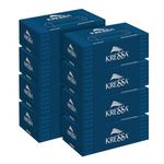 Kressa 2 Ply Facial Tissues, Pack of 8, 100 Pulls Per Box, 100% Natural Virgin Paper, Ultra Soft, Easy to Dispose (Pack Of 8)