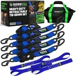 Rhino USA Retractable Ratchet Strap