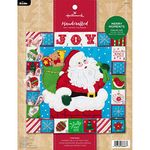 Bucilla 86883 Merry Moments Advent Calendar Kit, 15.5", Multicolor