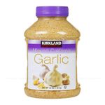 Kirkland Signature Spice Seasoning Minced California Garlic Dressing Jar 1.36kg