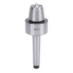Lathe Live Center, MT1 Woodworking Live Tailstock Center Stainless Steel CNC Long Spindle Lathe Tool