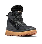 Columbia Women's Red Hills Omni-Heat Snow Boot, Black/Sahara, 9.5