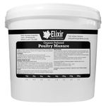 Elixir Gardens Chicken/Poultry Manure Pellets | 1kg - 20kg Bags Available | Organic Fertiliser | 20kg Tub | Treats up to 500 sq.m