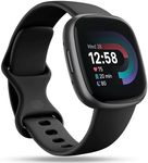 Getino Compatible with Fitbit Versa 4 Bands/Versa 3 Bands & Fitbit Sense Bands/Sense 2 Bands for Women Men, Soft Sport Strap Accessories for Fitbit Sense/Sense 2/Versa 4/Versa 3 SmartWatch,Large Black