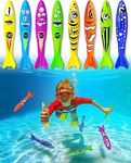 Pool Toys for Kids Ages 4-8, Swimming Pool Toys, Summer Underwater Pool Toys for Kids Ages 8-12, Training Diving Swim Toys, Diving Pool Toys Gift Set for Kids, Fun Pool Toys for Teens 8 Pcs