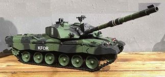 Haya Heng Long Challenger 2 RC British 1/16 2.4G MBT Tank NATO Green Engine Sounds & BB Shooting 7.0V