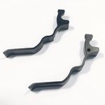 MUUP 2 Pack Extended Lever for Ruger 10/22 Anodized Aluminum (Black)