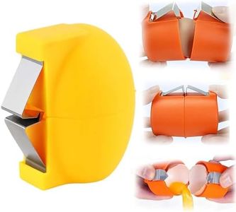 2026 New Egg Shell Opener Egg Cracker Tool, Eggs Separator Tools for Raw and Hard Boiled Eggs Peeler Shell Remover, Egg Cracking Peeling Tool Portable Kitchen Gadgets for Cooking Baking (1, Yellow)