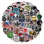 100PCS Hard Hat Stickers for Toolbox Helmet Hood,Waterproof Vinyl Funny Hardhat Stickers for Welder Oilfield Men Electrician Essential Worker Construction Union Military Lineman