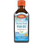 Carlson Laboratories Very Finest Fish Oil Orange for Kids, 200ml