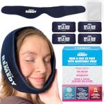 Wisdom Teeth Ice Pack Head Wrap - TMJ Relief Products Jaw, Ice Face Mask, Ice Pack for Face, Wisdom Teeth Recovery Kit Ice Mask for Face, Head Ice Pack, Tooth Pain, Face Ice Pack for Wisdom Teeth