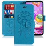 Sidande for LG Phoenix 5 Case,for LG K31 Case,for LG Aristo 5 Case,for LG Aristo 5 Plus/Fortune 3/Tribute Monarch/K8x/K300 Wallet Case, PU Leather Flip Phone Case Cover for LG K31 (Blue)