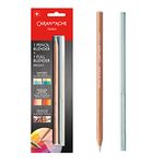 Caran D'Ache Full Blender Bright and Blender Pencil Pack, Oil Wax Medium,(902.301)