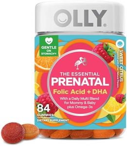 OLLY Essential Prenatal Gummy Multivitamin Folic Acid