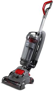 AGARO Royal Upright Bagless Vacuum Cleaner, Home Use,Pet Hair Removing,Cyclonic Suction System,75 Air Watts Suction Power, Rolling Brush, Dry Vacuuming, 170° Swivel Steering, Grey and Red, HEPA Filter