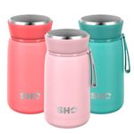 SHO Food Flask - Vacuum Insulated, Double Walled Stainless Steel Food Flask & Food Container - 10 Hours Hot & 20 Hours Cold - 530ml 800ml - BPA Free (Pastel Pink, 800ml)