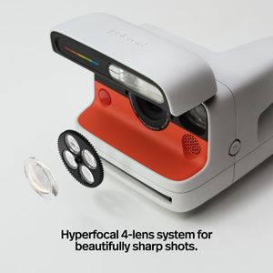 Polaroid FLIP Instant Camera Black + Color Film Bundle – 16 Photos