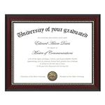 upsimples 8.5x11 Diploma Certificat