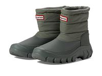 Hunter Womens Intrepid Snow Boots Flat Ankle Grey 5