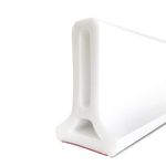 66 Inch Collapsible Shower Threshold Water Dam Shower Barrier and Retention System and Keeps Water Inside Threshold