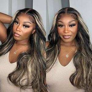 WOWANGEL 13x6 HD Lace Front Wigs Human Hair Body Wave Pre Plucked SKINLIKE 0.1mm Extremely Thin Real HD Lace Front Wigs 250% Density Glueless Human Hair Wigs for Women 30 Inch