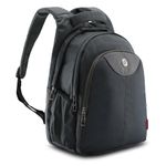 HARISSONS Bags Azzaro 17 Inch Laptop Backpack for Men & Women (Grey, 35 Ltrs) with ERGO-GRIP Shoulder Straps, Spacious Compartments & Dedicated Laptop Sleeve | Water, Dust & Scratch Resistant