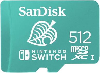SanDisk 512GB microSDXC-Card, Licensed for Nintendo -Switch - SDSQXAO-512G-GNCZN
